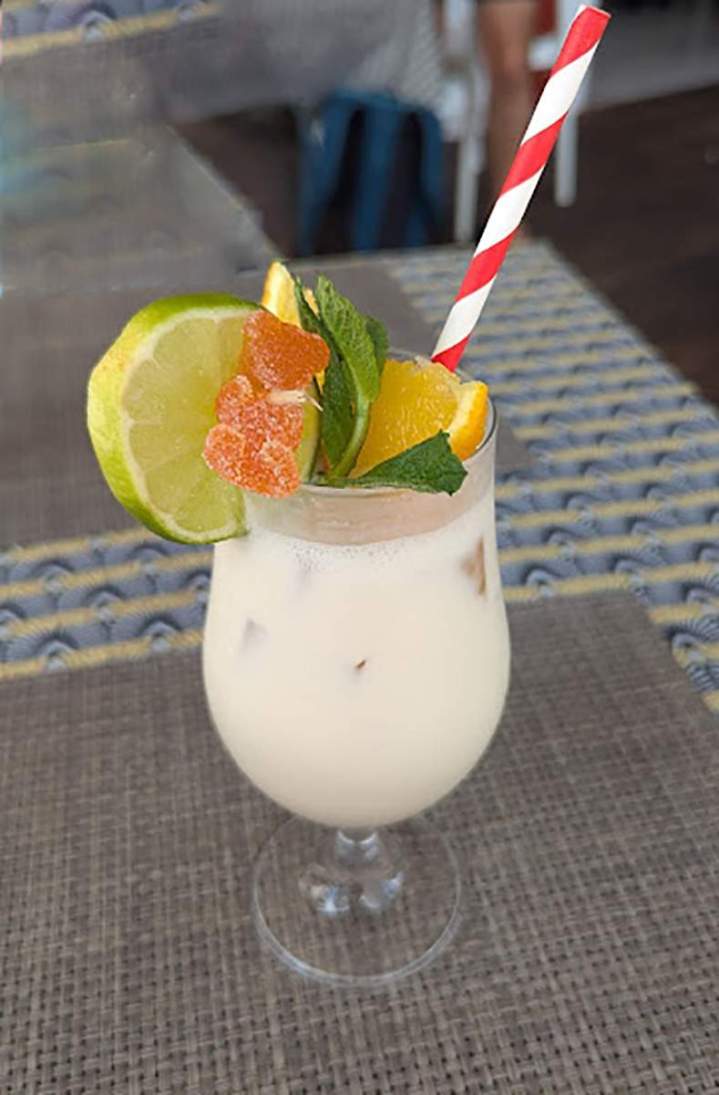 Cocktail maison Martinique