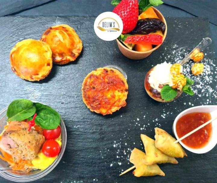 Bouchées gastronomiques sucrées et salées pour un cocktail Martinique